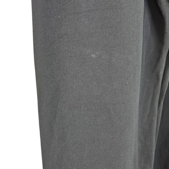 Roland Mouret Womens Wide Leg Twist Front Layered Pants Size 10 Black - Picture 9 of 13